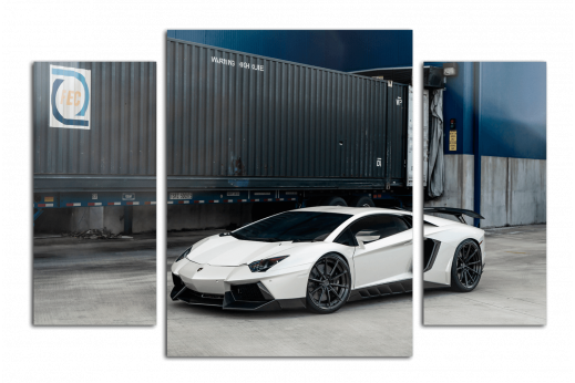 Модульная картина Lamborghini Aventador